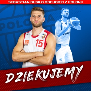 Sebastian Dusiło żegna się z BS Polonią Bytom