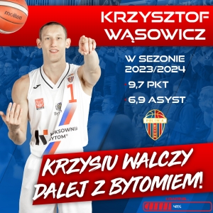 Kontrakt Krzysztofa Wąsowicza przedłożony na sezon 2024/25