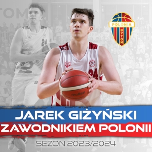 Jarosław Giżyński w składzie Polonii w sezonie 2023/24