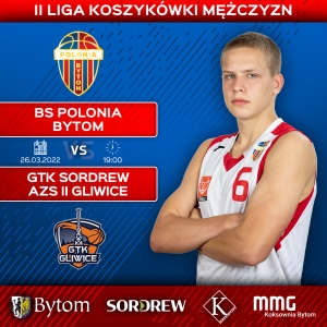 Polonia kontra GTK Sordrew II Gliwice na zakończenie rundy zasadniczej