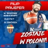 Filip Pruefer gra dalej z Polonią Bytom w sezonie 2024/25