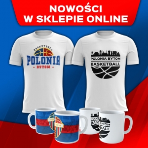 Nowości w sklepie online. Kup koszykarską koszulkę i kubek Polonii!