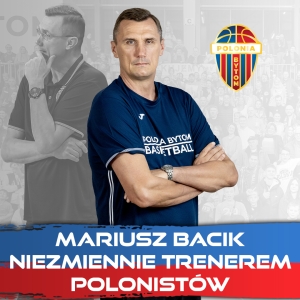 Mariusz Bacik niezmiennie trenerem Polonistów w sezonie 2023/24