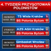 4. tydzień przygotowań: Trzy mecze kontrolne Polonistów