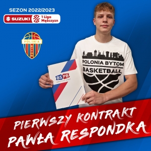 Paweł Respondek podpisał z Polonią pierwszy seniorski kontrakt