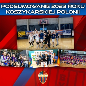 Z odrobiną goryczy, lecz udany 2023 rok w koszykarskiej części Polonii Bytom