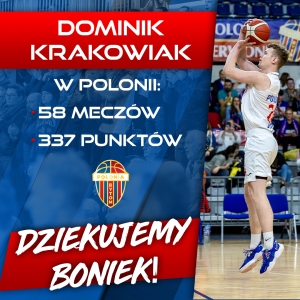 Dominik Krakowiak nie znajdzie się w składzie Polonii Bytom w następnym sezonie