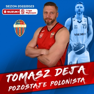 Tomasz Deja na dłużej w BS Polonii Bytom